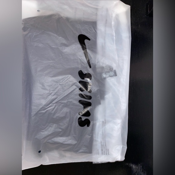 NikeSKIMS Women's Shine Long Sleeve Half-Zip, Color: Obsidian, Size: XXS - Picture 6 of 6